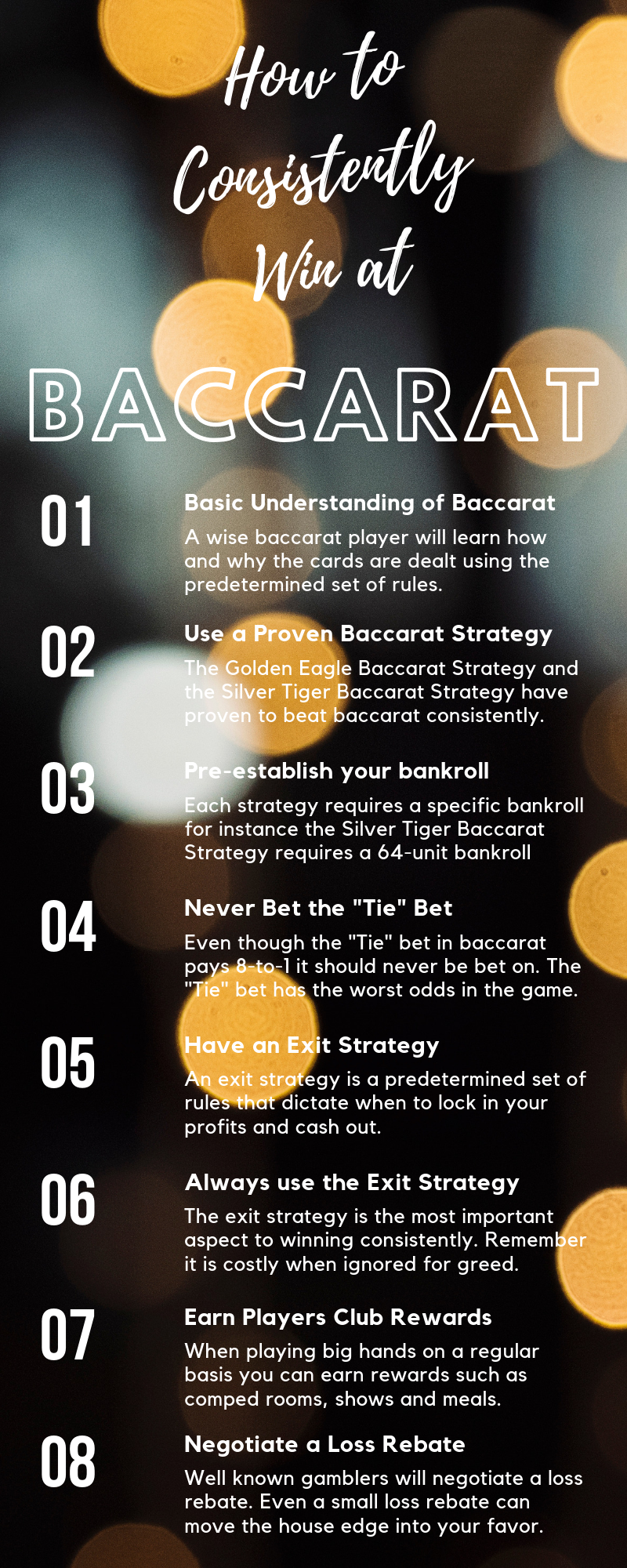 How To Consistently Win At Baccarat